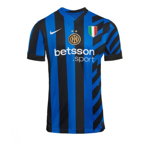 Fotbalové Dres Inter Milan Domácí 2024-25 Krátký Rukáv